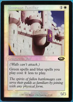 Sunscape Familiar FOIL Planeshift NM White Common MTG CARD (ID# 519522) ABUGames - Image 1