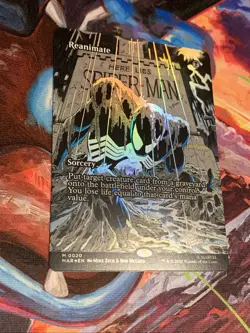 MTG Reanimate (Borderless) Marvel Universe Eternal-Legal Foil Mythic Rare MTG - Image 3