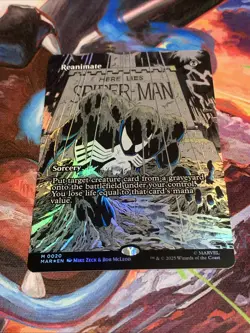 MTG Reanimate (Borderless) Marvel Universe Eternal-Legal Foil Mythic Rare MTG - Image 4