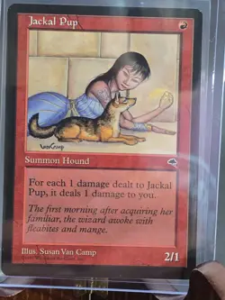 Jackal Pup Tempest MTG Regular Lightly Played (CD1968) - Image 3