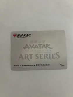 MTG!!! Avatar, The Last Airbender: Bastion of Remembrance (Gold Stamped) RARE!!! - Image 2