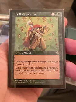 MTG Magic the Gathering English Mirage Hall of Gemstone NM - Image 1