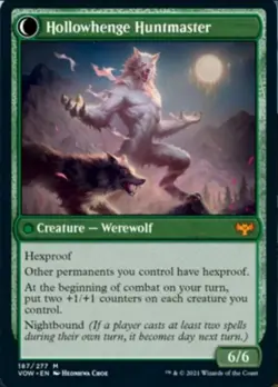 Avabruck Caretaker // Hollowhenge Huntmaster [Innistrad: Crimson Vow] Magic MTG - Image 2