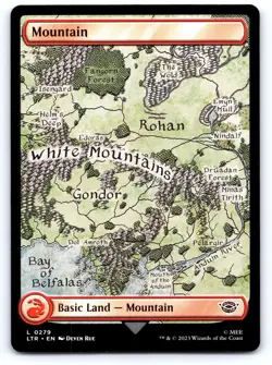 Mountain (0279) 279 Universes Beyond: The Lord of the Rings: MTG NM - Image 1