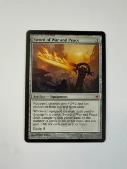 MTG Sword of War and Peace MBS 161/175 Rare EN - Image 1