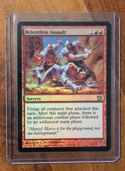 MTG Relentless Assault Ninth Edition 212/350 Foil Rare - Image 1