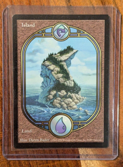 Island 85/94 Unglued UNG MTG LP Magic The Gathering - Image 1