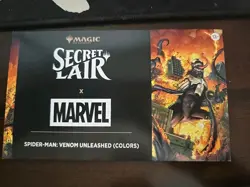 MTG-Secret Lair X Spiderman: Venom Ink & Color. Breaking News Daily Bugle Sealed - Image 3