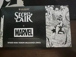 MTG-Secret Lair X Spiderman: Venom Ink & Color. Breaking News Daily Bugle Sealed - Image 4