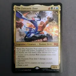 The Fantastic Four - Foil - Magic the Gathering - MtG Marvel Mythic - Image 1