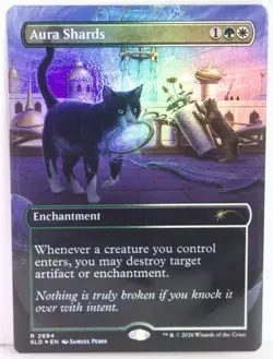 Aura Shards (2694) [New, Near Mint] *Foil* {Cats of Chaos SLD} - Image 1