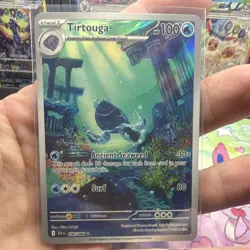 Pokemon TCG Tirtouga Holo Rare 106/086 Black & White EN 2013 100 HP Stage 1 - Image 1