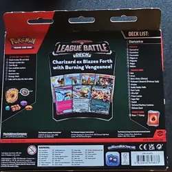 Pokemon TCG Charizard ex League Battle Deck 60-Card Foil Cards English 2024 - Image 2