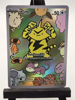 Ditto Electabuzz 58 - After Skool Hobby Genetic Mystery - Pokemon Fan Art HOLO - Image 1