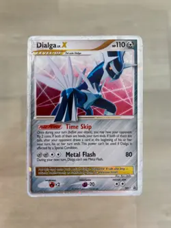 Pokemon TCG Dialga lv X Dp17 - Diamond And Pearl Promo Holo - Image 1