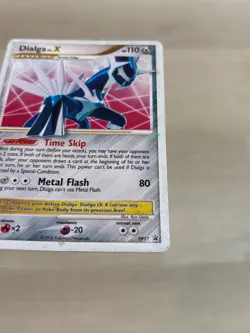Pokemon TCG Dialga lv X Dp17 - Diamond And Pearl Promo Holo - Image 2