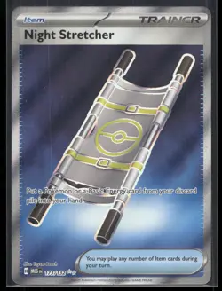 Night Stretcher 173/132 Ultra Rare Mega Evolution Pokemon Holo Near Mint - Image 1