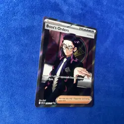 Boss's Orders [Corbeau] 256/217 Ultra Rare Ascended Heroes Pokemon Holo NM - Image 2
