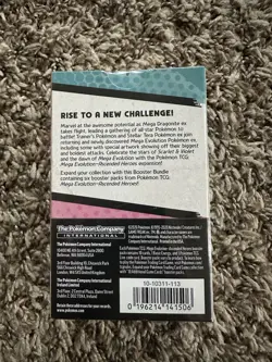 Pokemon Ascended Heroes Booster Bundle Mega Evolutions Sealed - Image 2