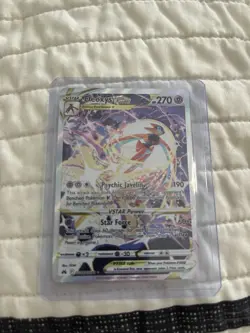 Pokemon TCG Crown Zenith Galarian Gallery VSTAR Holo 4 Card Lot Deoxys - Image 1