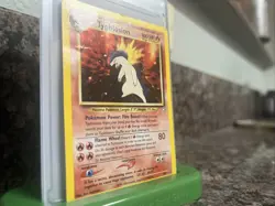 Pokemon TCG Neo Genesis Typhlosion Holo Rare Card 18/111 Condition Is LP-MP - Image 2