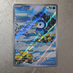 Pokemon Piplup 098/094 Me02 Phantasmal Flames illustration rare TCG - Image 1