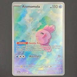 2025 Pokemon Black Bolt Alomomola Illustration Rare #108/086 - Image 1