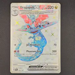 Dragapult ex 200/167 SV06: Twilight Masquerade Ultra Rare Holo Full Art 2024 - Image 1