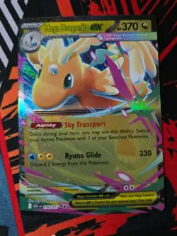 Pokemon Mega Dragonite ex 152/217 Me Ascended Heroes Holo Pokemon TCG English - Image 1