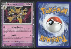 Alakazam (Cosmos Holo) 082/167 Holo Rare Blister Exclusives Pokemon Near Mint - Image 3