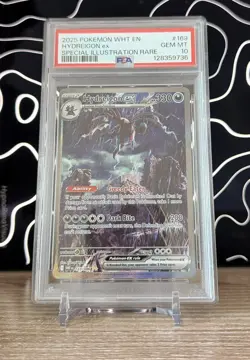 Hydreigon EX 169/086 PSA 10 White Flare Pokemon Alt Art - Image 1