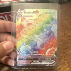 Snorlax VMAX Secret Rare 206/202 SWSH01 Sword & Shield Holo English - Image 1