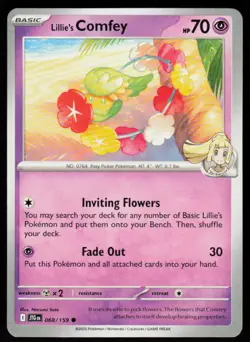 Lillie's Comfey 068/159 Common Journey Together Pokemon Near Mint - Image 1