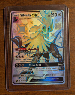 Pokemon TCG Silvally GX Hidden Fates SV79/SV94 Holo Full Art Ultra Rare - Image 1