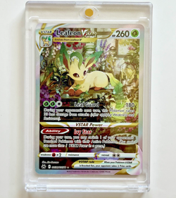 POKEMON TCG LEAFEON VSTAR GG35/GG70 Crown Zenith ULTRA RARE - MINT - Image 1