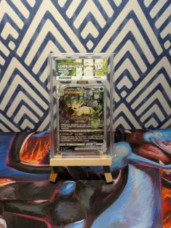 Pokemon TCG Leafeon VSTAR GG35/GG70: Crown Zenith Sword & Shield ACE 10 Gem Mint - Image 1