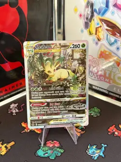 Pokemon TCG Leafeon VSTAR Crown Zenith: Galarian Gallery GG35/GG70 - Image 1