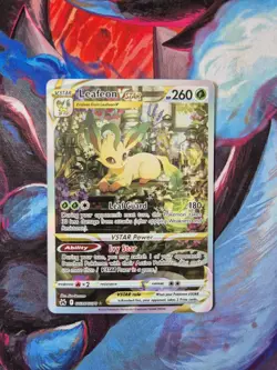 Pokemon TCG Leafeon VSTAR GG35/GG70 Crown Zenith NM - Image 1