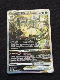 Pokemon TCG Leafeon VSTAR Crown Zenith: Galarian Gallery GG35/GG70 - Image 4