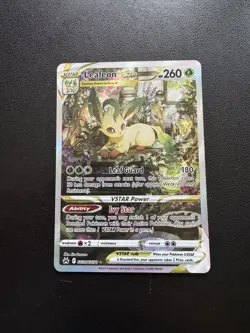 Pokemon TCG Leafeon VSTAR GG35/GG70 Crown Zenith NM - Image 1