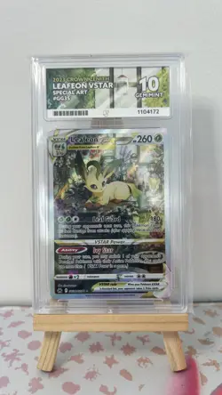 Pokemon TCG Leafeon VSTAR GG35/GG70 Crown Zenith Sword & Shield ACE 10 Gem Mint - Image 1