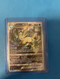 Pokemon TCG Leafeon VSTAR Crown Zenith: Galarian Gallery GG35/GG70 - Image 1