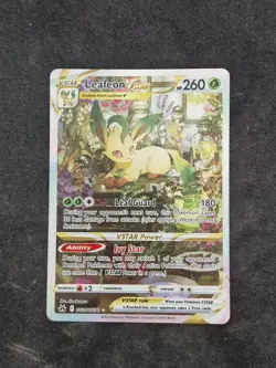 Pokemon TCG Leafeon VSTAR GG35/GG70 Crown Zenith: Galarian Gallery Card - Image 1