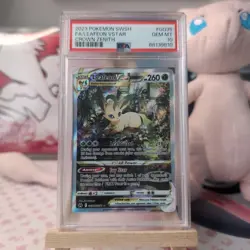 Pokemon TCG Leafeon VSTAR GG35/GG70 Crown Zenith Full Art Holo PSA10 - Image 1