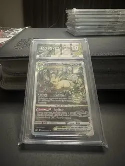 Pokemon TCG Leafeon VSTAR GG35/GG70 Crown Zenith Ace 10 - Image 1