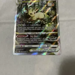 Pokemon TCG Leafeon Vstar Crown Zenith: Galarian Gallery Gg35/Gg70 - Image 4