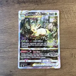 Pokemon TCG Leafeon VSTAR Crown Zenith: Galarian Gallery GG35/GG70 NEAR MINT - Image 1