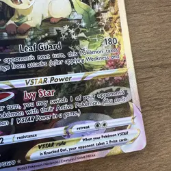 Pokemon TCG Leafeon VSTAR Crown Zenith: Galarian Gallery GG35/GG70 NEAR MINT - Image 4