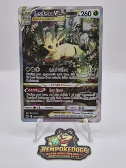Pokemon TCG Leafeon Vstar GG35/GG70 Crown Zenith Galarian Gallery Mint/Near Mint - Image 1