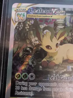 Pokemon TCG Leafeon VSTAR GG35/GG70 Crown Zenith: Galarian Gallery - Image 2